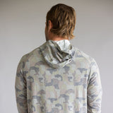 Local Boy Heather Blend Hoodie for Men in Green
