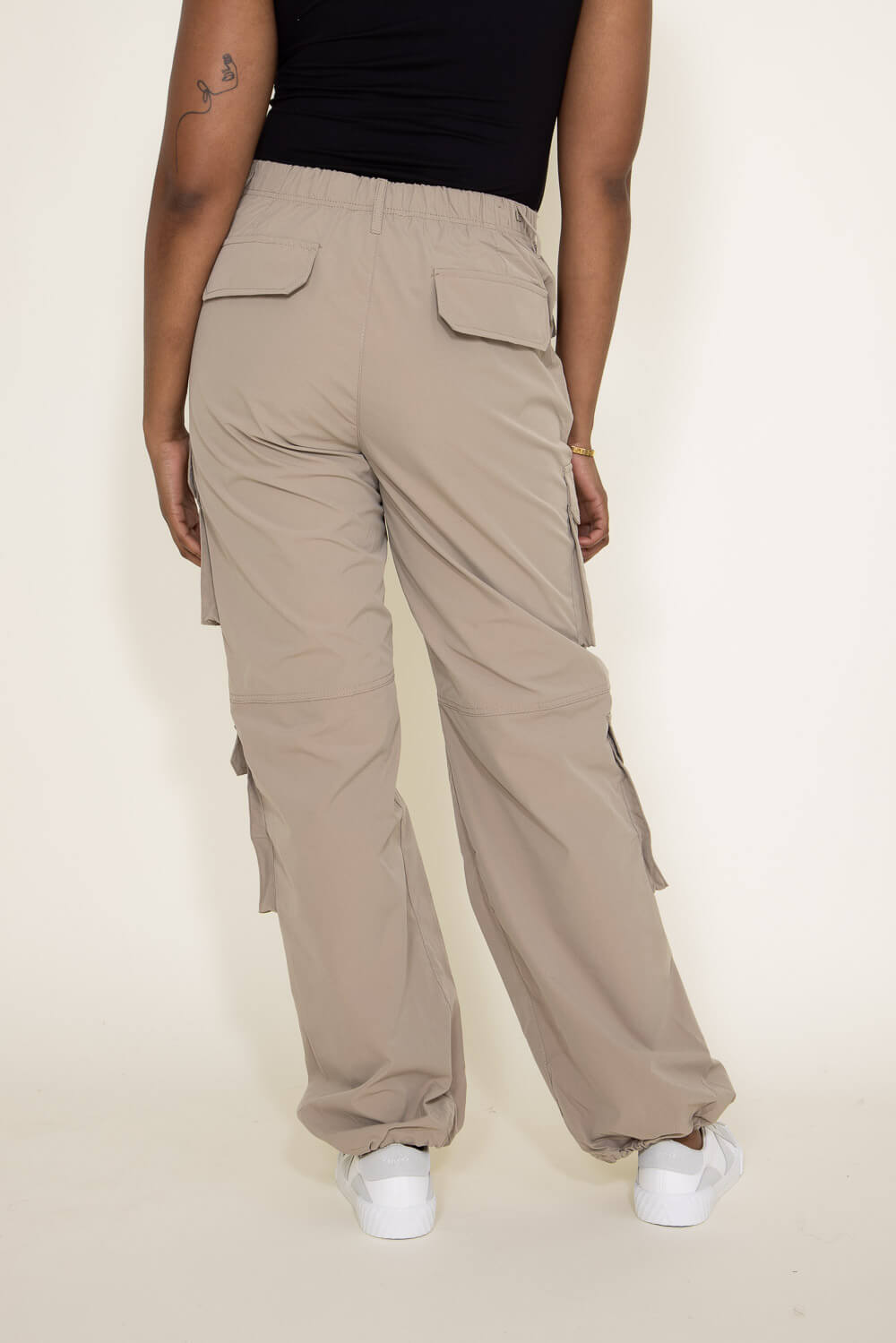 Love Tree Baggy Cargo Pants for Women in Khaki