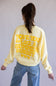 Love You Like A Summer Sunset Crewneck for Women in Light Yellow