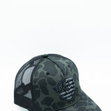 Ariat Embroidery Shield Snapback Hat for Men in Black