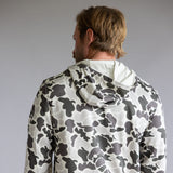 Marsh Wear Sullivan Camo Hoodie for Men in Stone Green