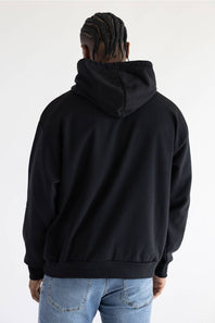 The North Face Evolution Simple Dome Oversized Hoodie for Men in Black | NF0A8FKQ-JK3 BLACK
