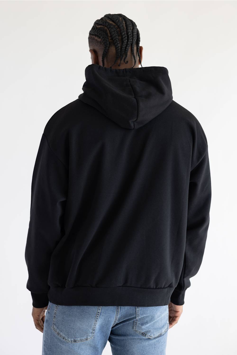 The North Face Evolution Simple Dome Oversized Hoodie for Men in Black | NF0A8FKQ-JK3 BLACK
