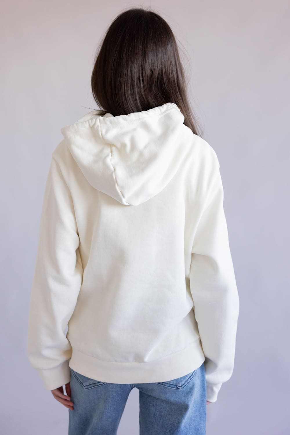 The North Face Midnight Ember Hoodie for Women in White Dune