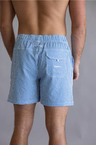 Industrie Coressia Swim Trunks for Men in Royal Blue Stripe | MST38507-ROYALBLUEWHITE