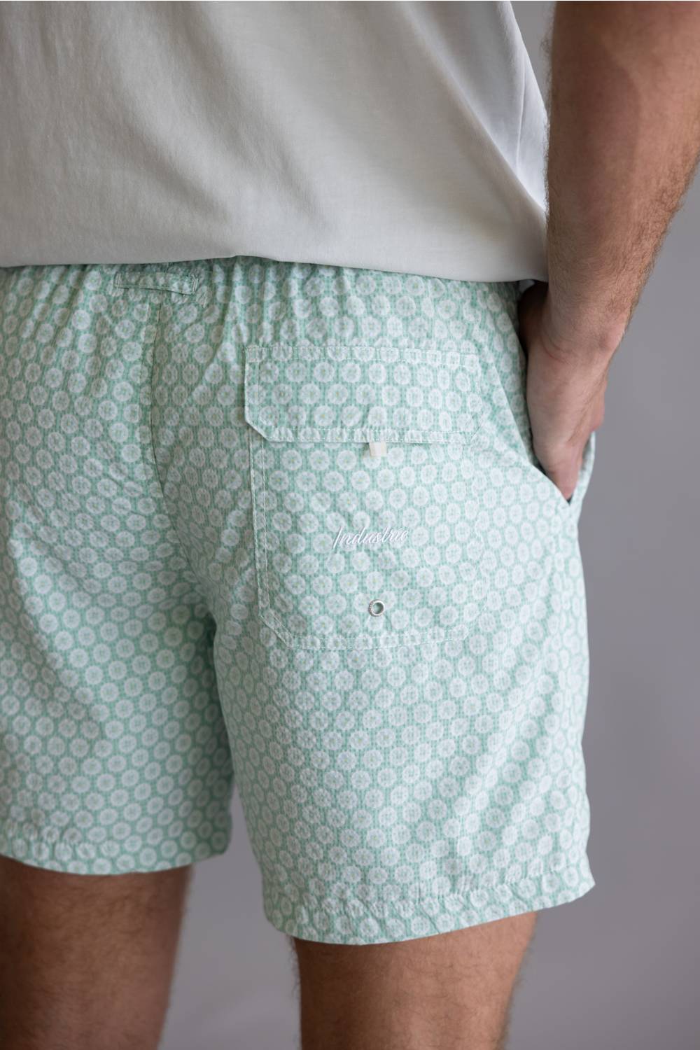 Industrie Aruba Swim Shorts for Men in Mint