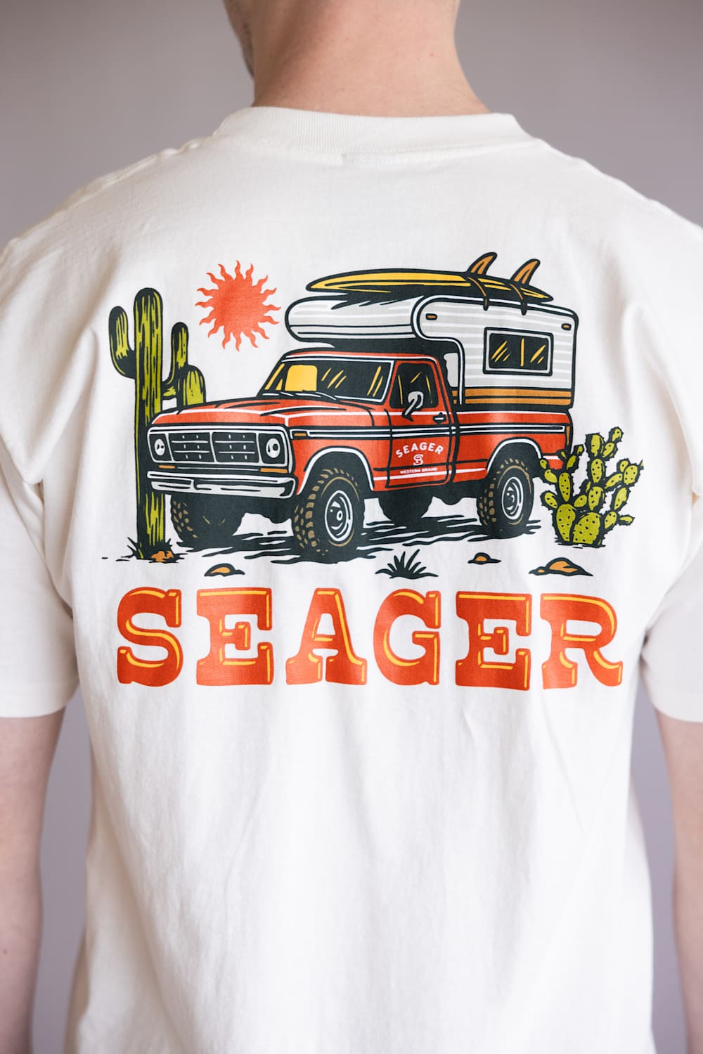 Seager Baja T-Shirt for Men in White