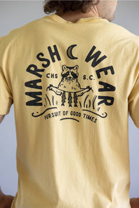 Marsh Wear Campout T-Shirt for Men in New Wheat