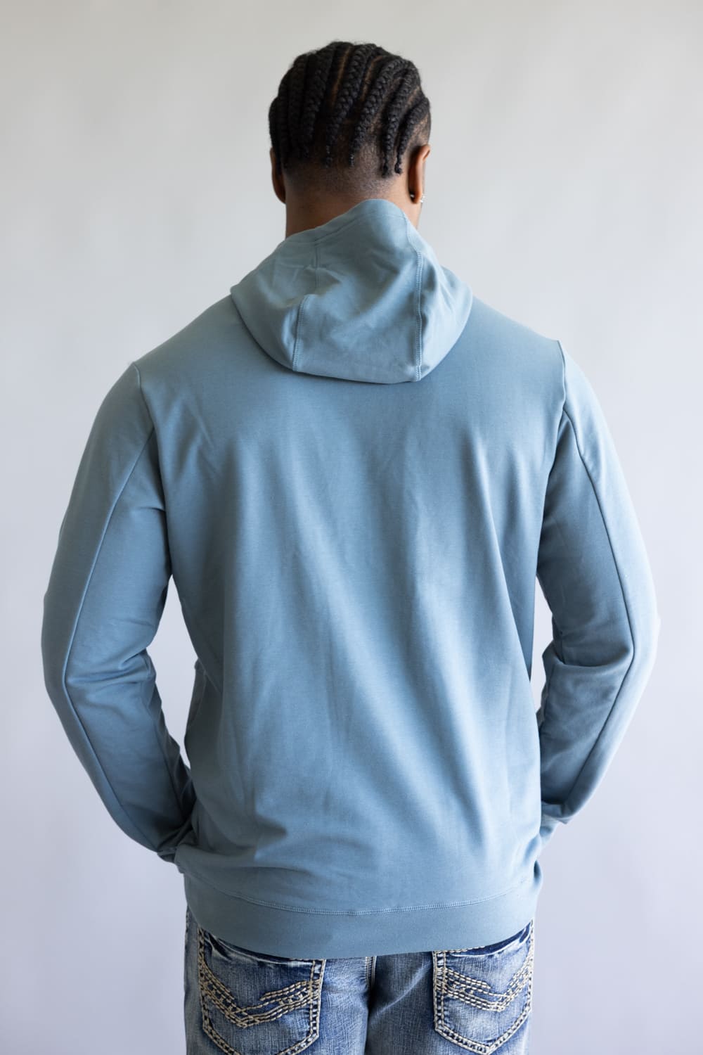Marsh Wear Fireside Hoodie for Men in Goblin Blue
