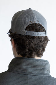 Marsh Wear Hightide Trucker Hat for Men in Slate Blue