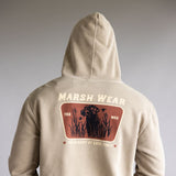 Marsh Wear Lookout Hoodie for Men in Light Brown