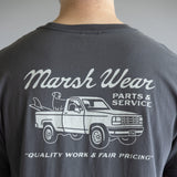 Marsh Wear Parts & Service T-Shirt for Men in Ash Grey