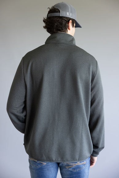 Marsh Wear Sullivan ¼ Zip Pullover for Men in Ash Grey