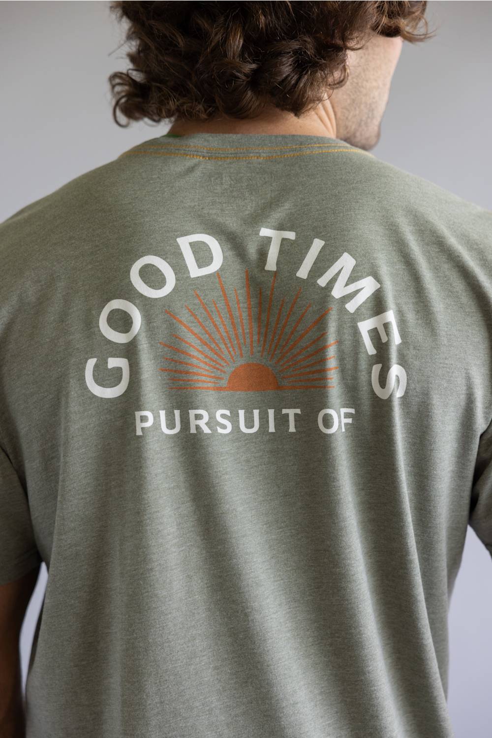 Marsh Wear Sunup T-Shirt for Men in Fossil Heather