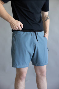 Marsh Wear TideLock 7.5” Boardshorts for Men in Goblin Blue
