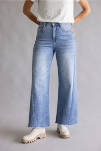 Mica High-Rise Wide Leg Jeans for Women