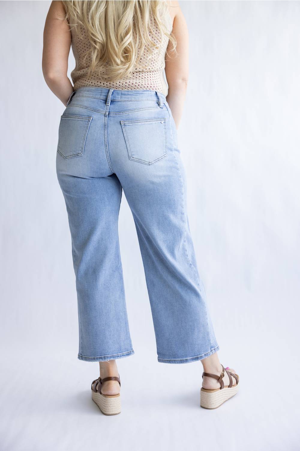 Mica Mid Rise Straight Jeans for Women