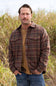 North River Lined Shirt Jacket for Men in Brown