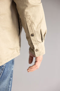 North River Wax Jacket for Men in Khaki