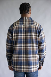 North River Twill Shacket for Men in Barn | NRM8078-BARN