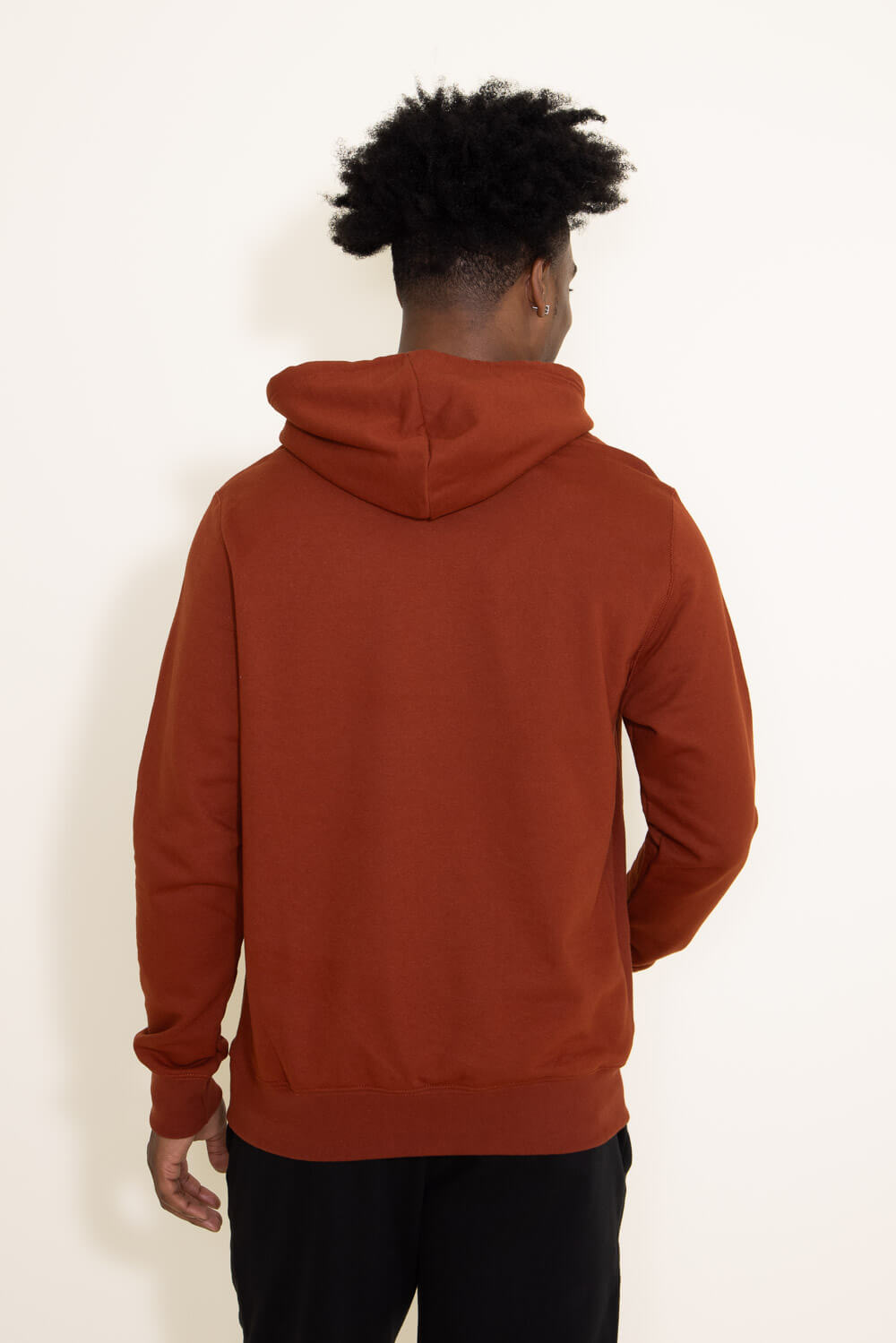 The North Face Heritage Patch Hoodie for Men in Brown