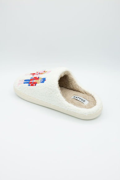 Nutcracker Slippers for Women in White