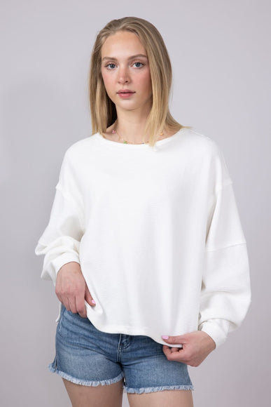 Free People We The Free Total Eclipse Tee for Women in White