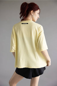 FP Movement Tackle Tee for Women in Sunlit Yellow