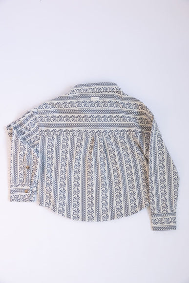 O’Neil Youth Jordyn Striped Knit Shacket for Girls in White