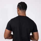 Basic Crewneck Tee for Men in True Black