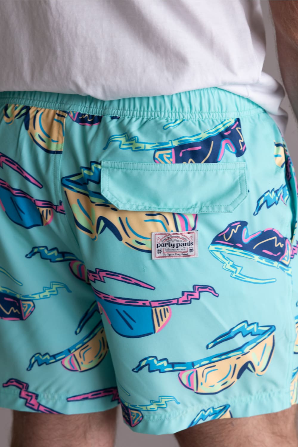 Party Pants Blockers swim shorts mint