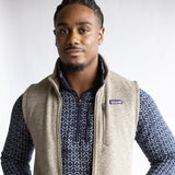 Patagonia Men’s Better Sweater Fleece Vest in Seabird Grey
