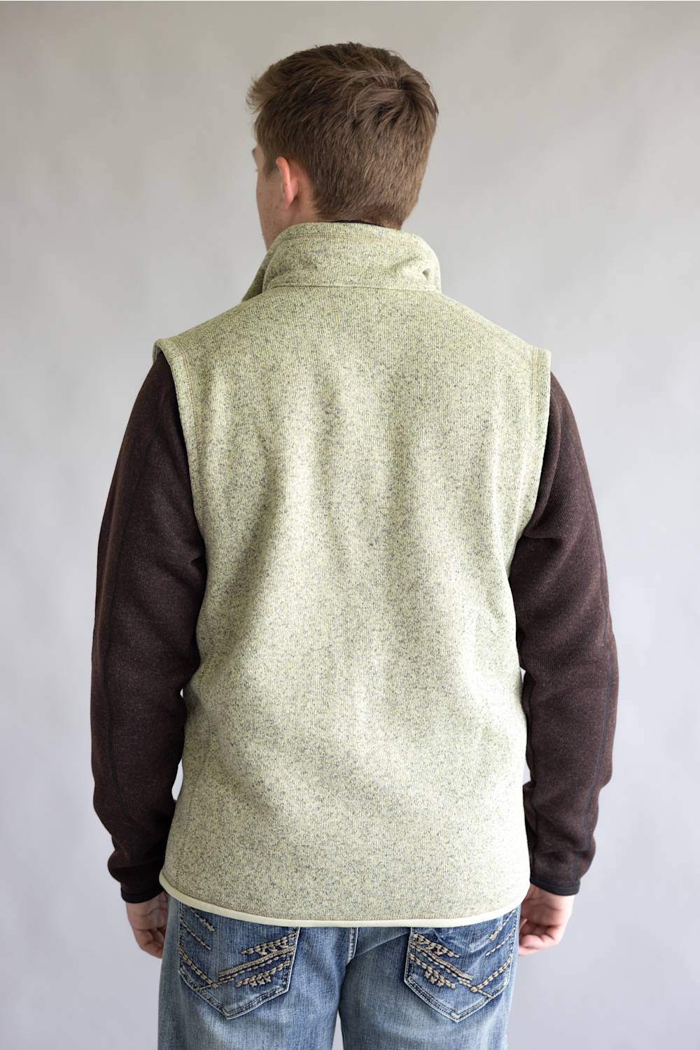 Patagonia Men’s Better Sweater Fleece Vest in Weathered Stone | 25882-WSTO-STONE