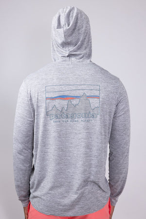 Tシャツ・カットソー Patagonia Men's Capilene Cool Daily Graphic Hoodie 45325Q5 Patagonia Men's Capilene Cool Daily Graphic Hoody | Hobie