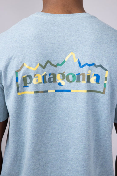 Patagonia Men’s Unity Fitz Responsibili-tee T-Shirt in Blue