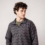 Patagonia Men’s Better Sweater Quarter Zip in Grey Multi