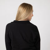 Patagonia Women’s Micro D Quarter Zip Pullover in Black