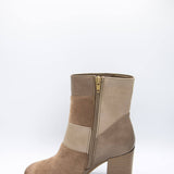 Pierre Dumas Cammy Patch Booties for Women in Taupe