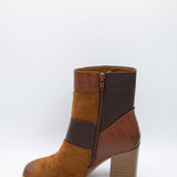 Pierre Dumas Cammy Patch Booties for Women in Whiskey