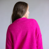 Things Between Piper Cardigan for Women in Fuchsia Pink