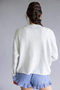 Things Between Piper Cardigan for Women in Light Grey