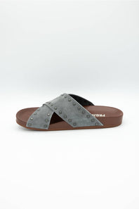 Project Cloud Brink Slide Sandals for Women in Ash