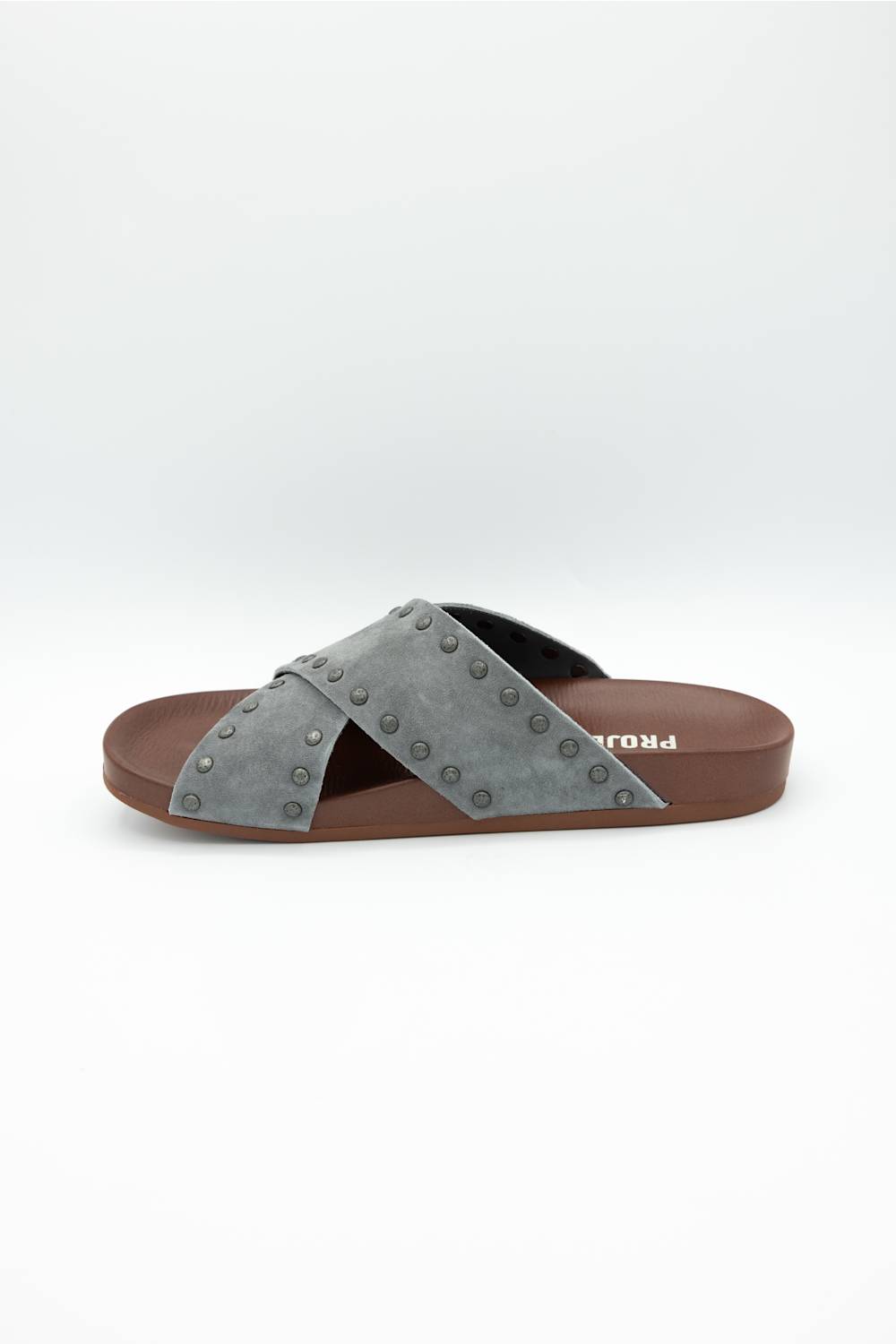 Project Cloud Brink Slide Sandals for Women in Ash