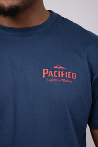 Quiksilver Pacifico Search For Beauty T-Shirt for Men in Navy