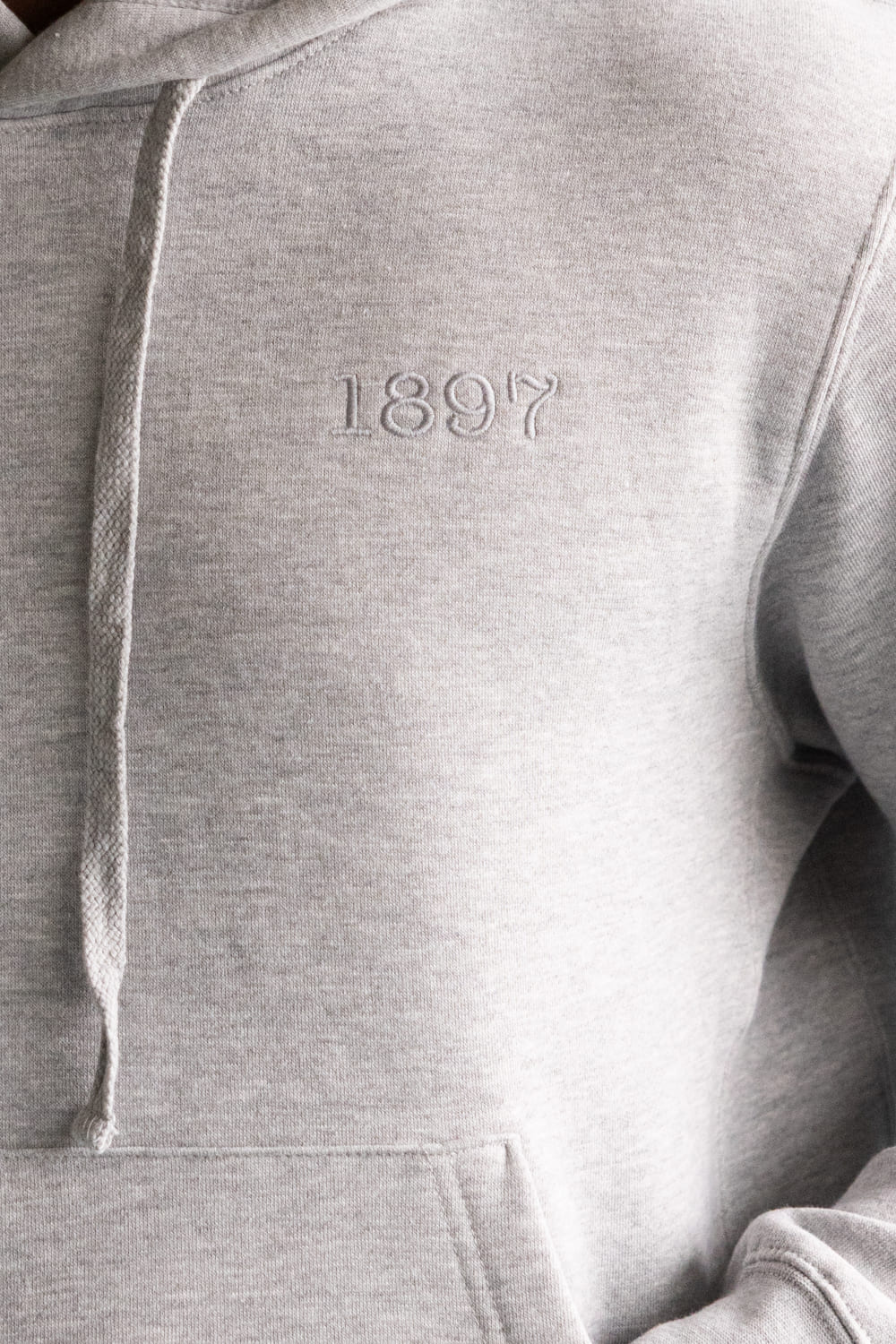 1897 Active City Hoodie for Men in Heather Grey