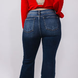 Risen Jeans High Rise Bootcut Jeans for Women