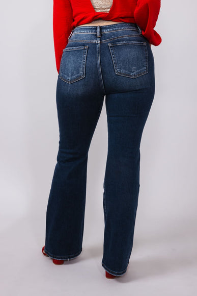 Risen Jeans High Rise Bootcut Jeans for Women