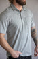 Weatherproof Vintage Diamond Polo Shirt for Men in Heather Grey