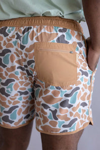 Burlebo Swim Shorts for Men in Bayside Camo