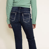 Silver Jeans Mid-Rise Slim Leg Boyfriend Jeans for Women